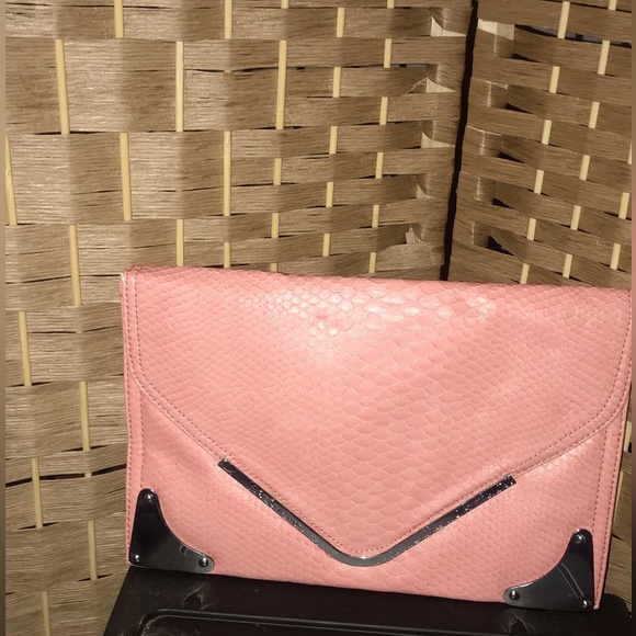 BCBG Vegan Leather Clutch - Picture 6 of 6